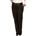 Women's & Misses' Blended Chino Flat Front Pants
